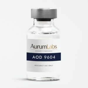 AOD 9604 research peptide vial - AurumLabs
